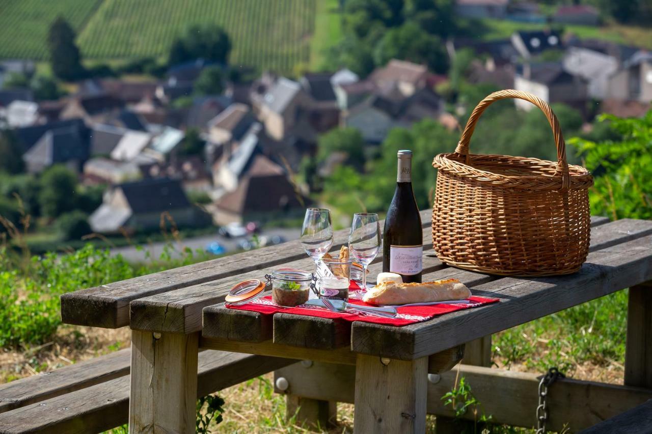 Hotel Restaurant Famille Bourgeois "La Cote Des Monts Damnes" Сансер Екстериор снимка